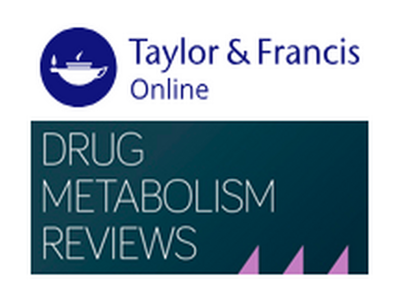 Identidade visual da revista Drug Metabolism Reviews